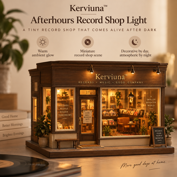 Vorzqel™ Afterhours Record Shop Light