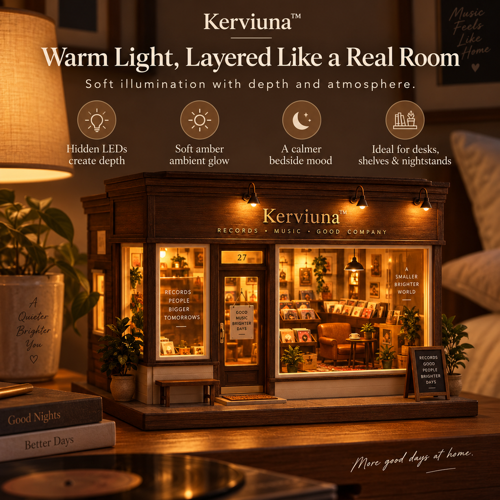 Vorzqel™ Afterhours Record Shop Light