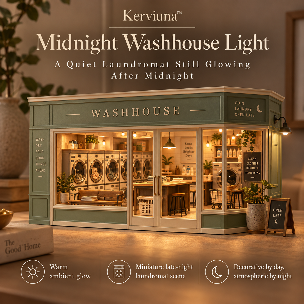 Vorzqel™ Midnight Washhouse Light