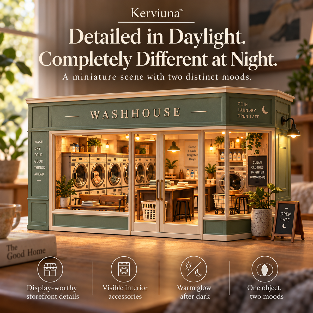 Vorzqel™ Midnight Washhouse Light