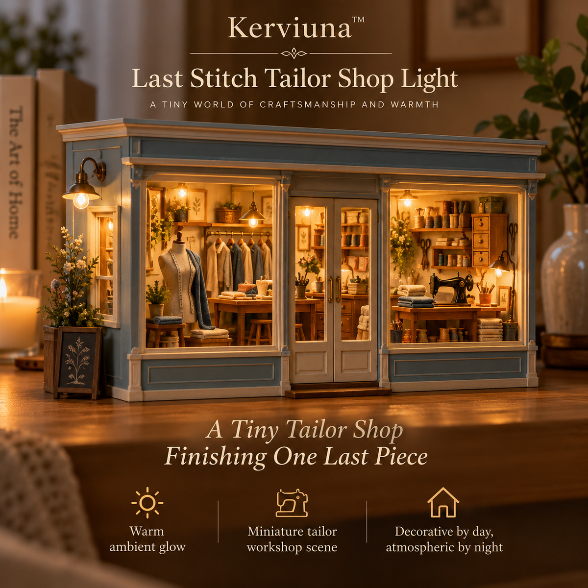 Vorzqel™ Last Stitch Tailor Shop Light