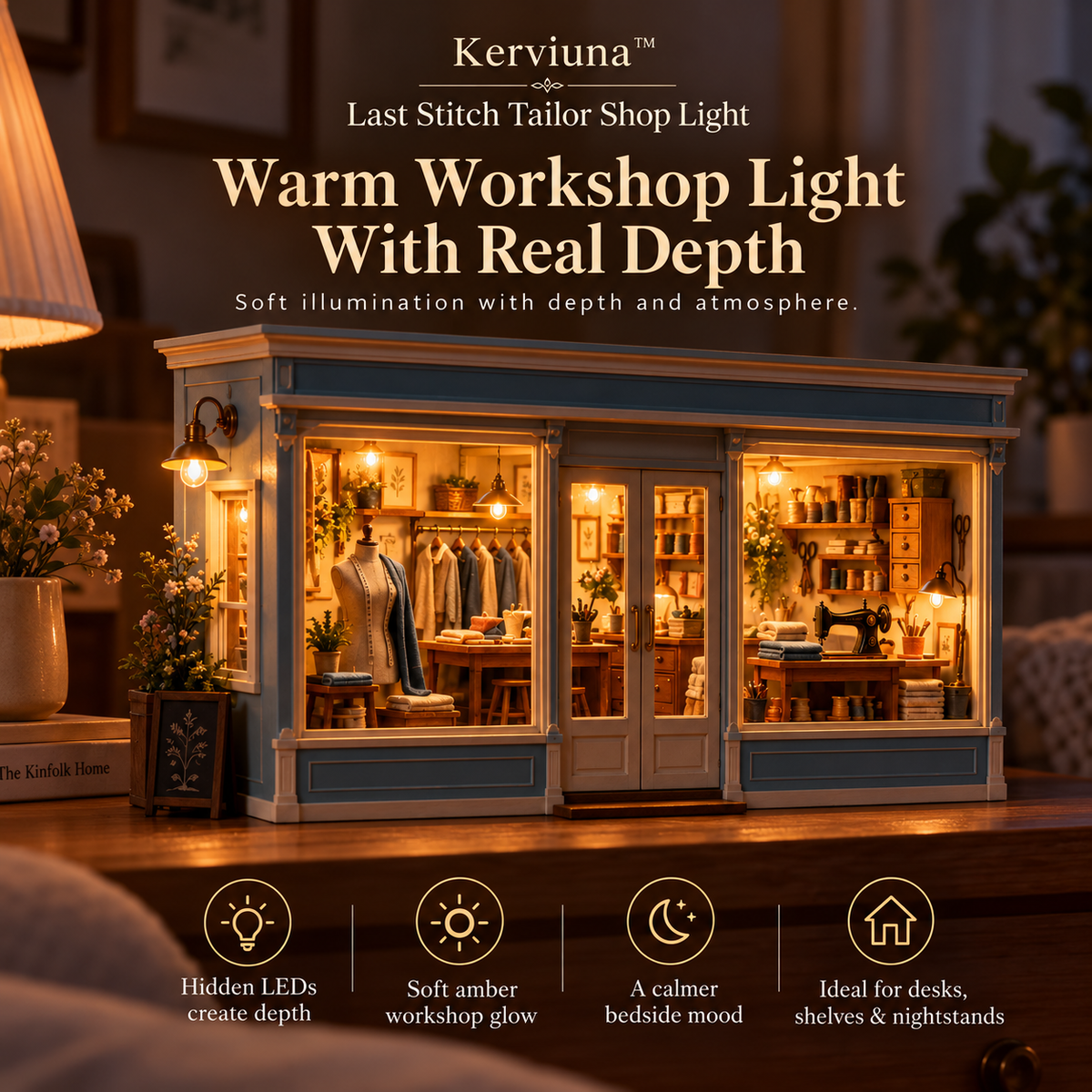Vorzqel™ Last Stitch Tailor Shop Light