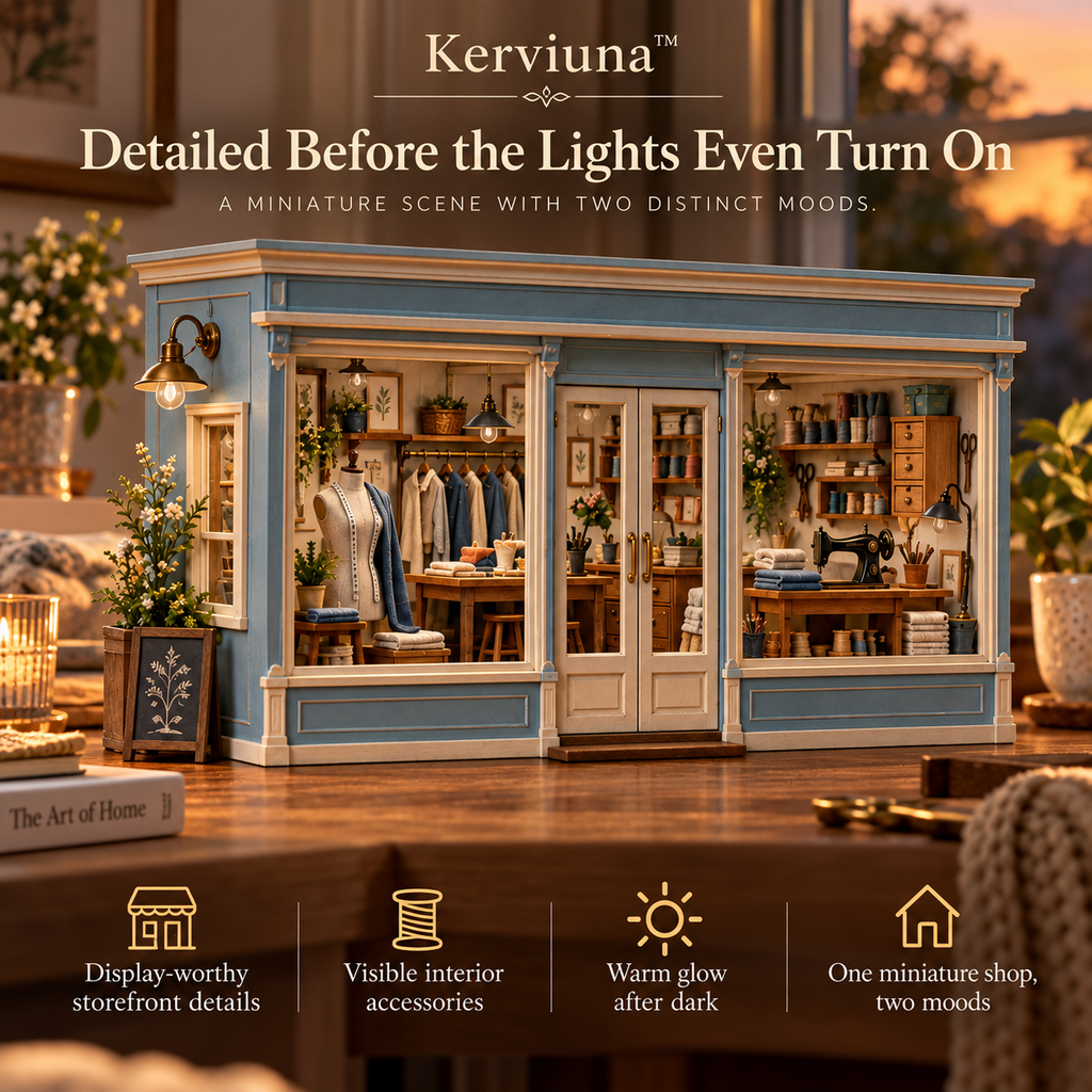 Vorzqel™ Last Stitch Tailor Shop Light