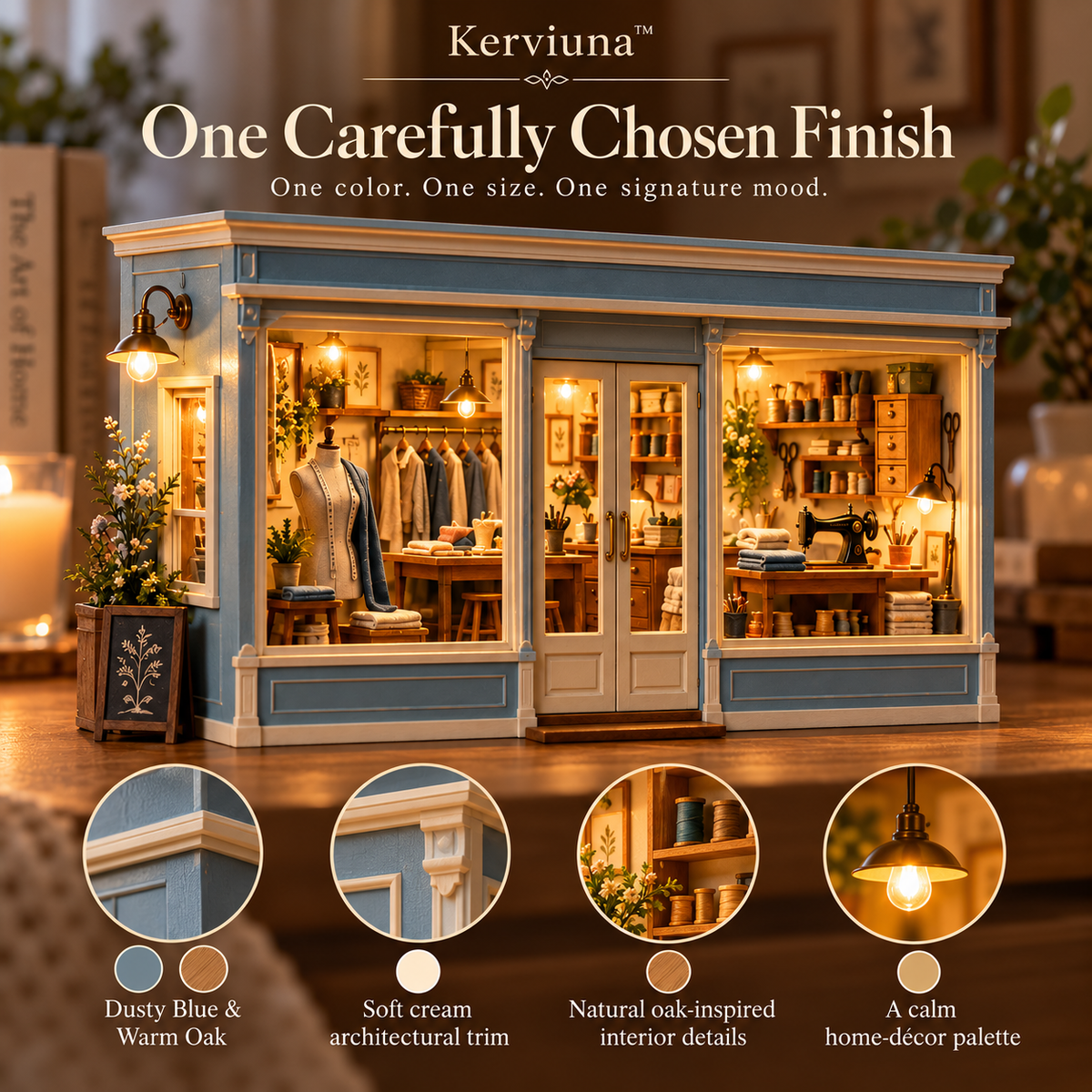 Vorzqel™ Last Stitch Tailor Shop Light