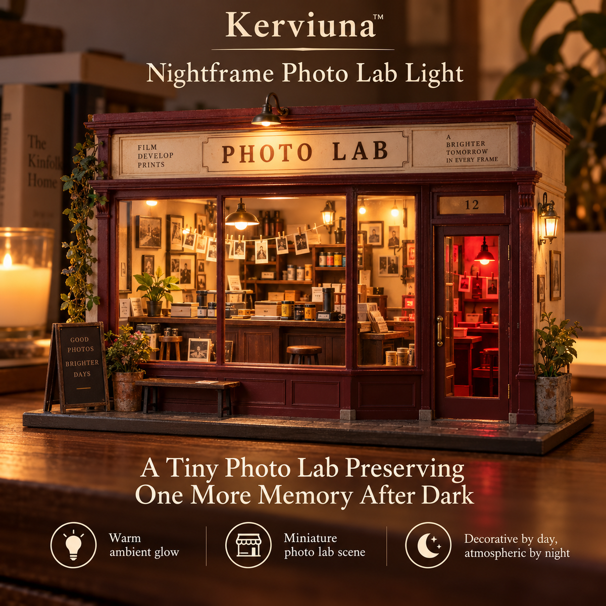 Vorzqel™ Nightframe Photo Lab Light