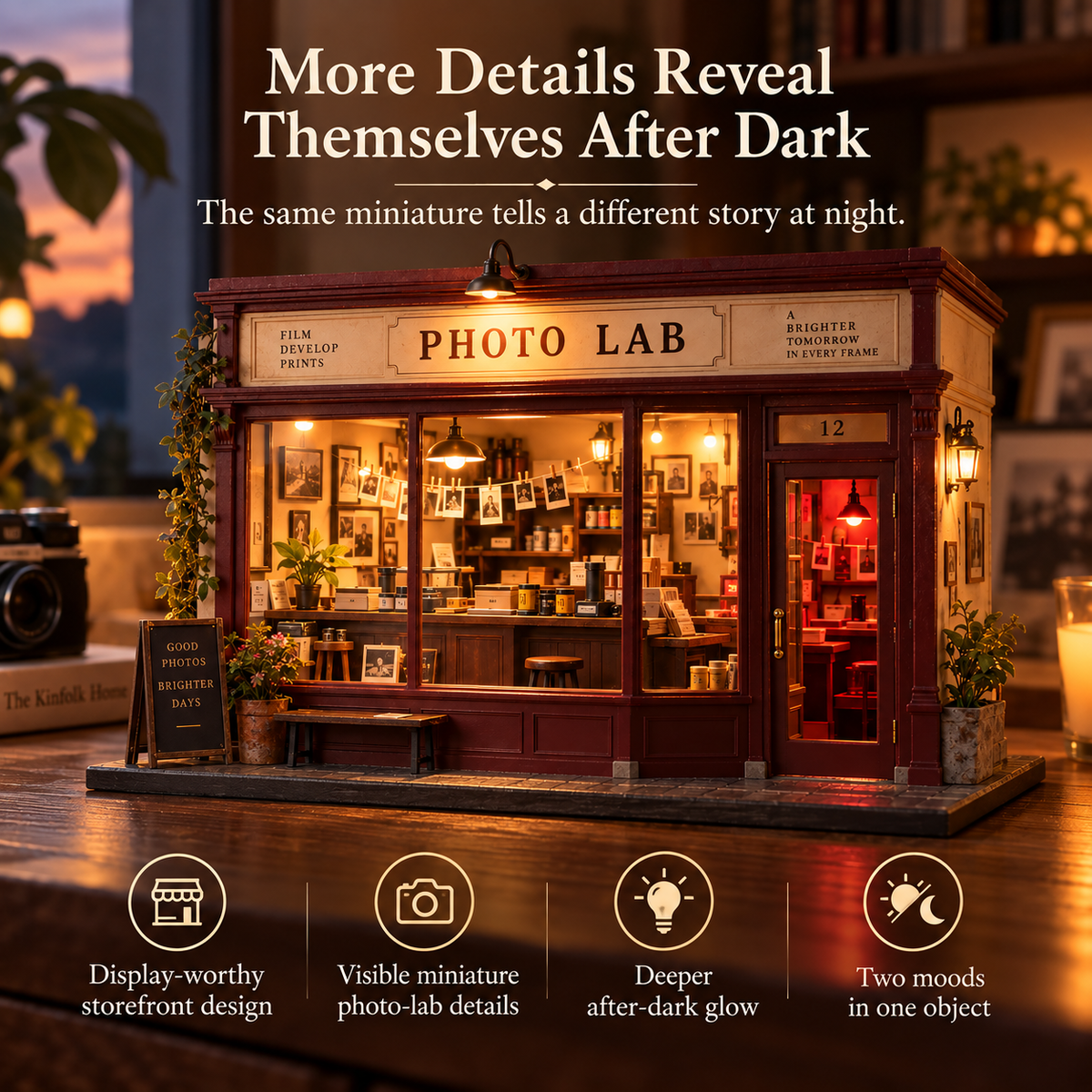 Vorzqel™ Nightframe Photo Lab Light
