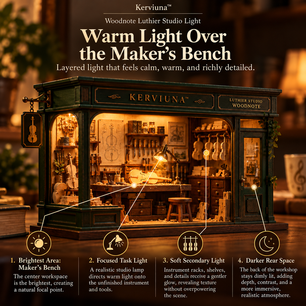 Vorzqel™ Woodnote Luthier Studio Light