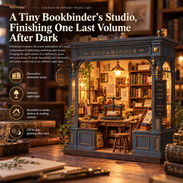 Vorzqel™ Foliohand Bookbinder Studio Light