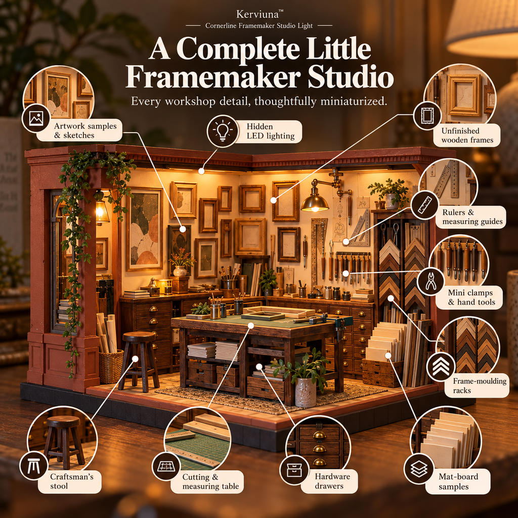 Vorzqel™ Cornerline Framemaker Studio Light