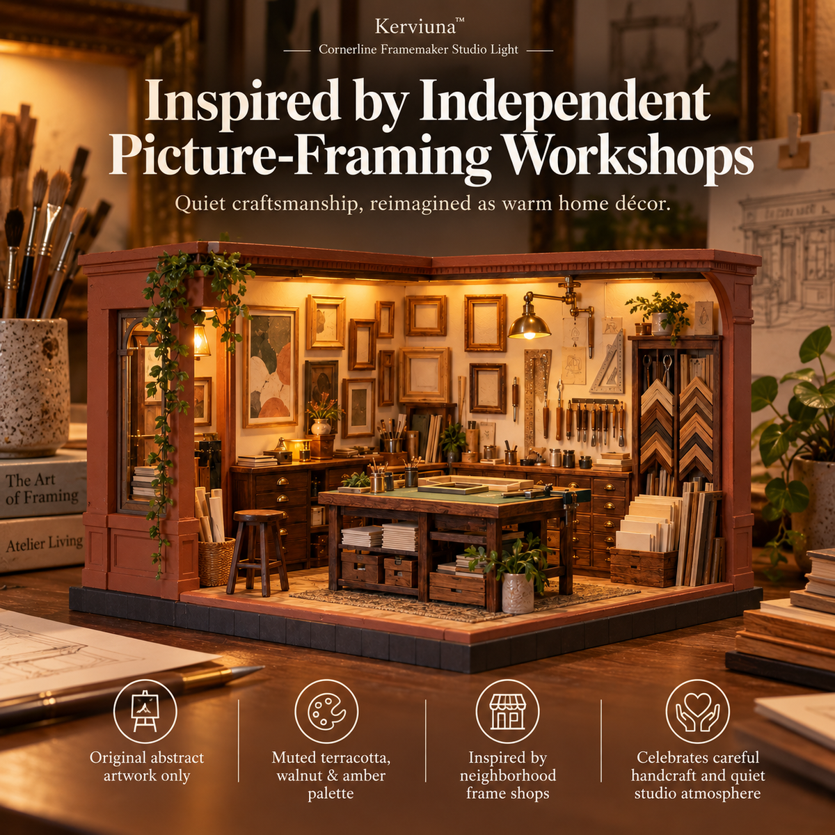 Vorzqel™ Cornerline Framemaker Studio Light