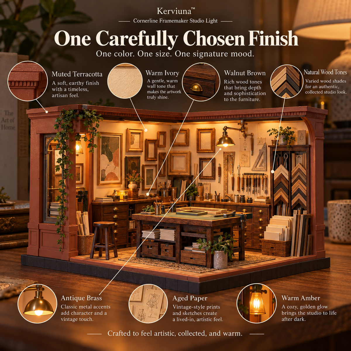 Vorzqel™ Cornerline Framemaker Studio Light