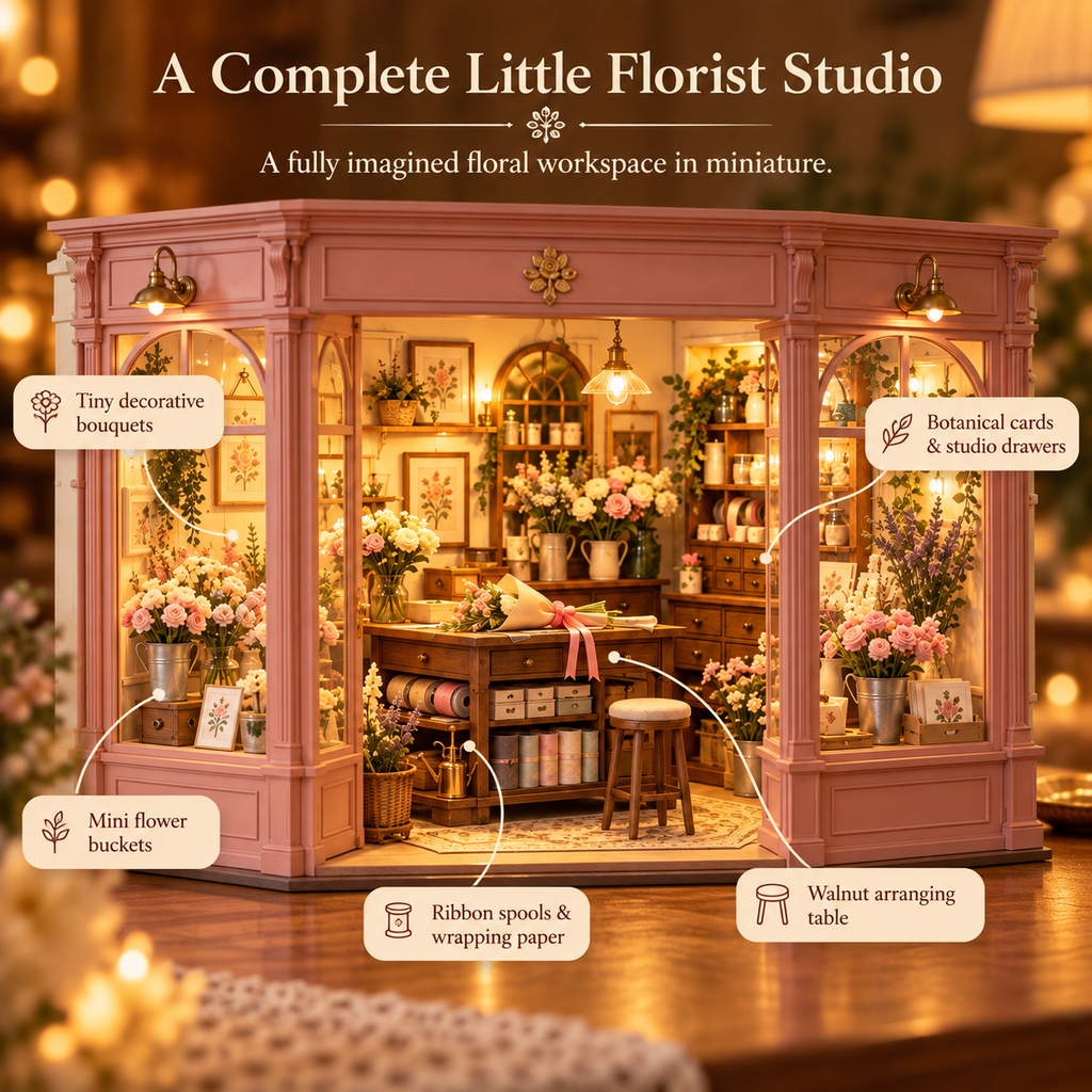 Vorzqel™ Petalmere Florist Studio Light